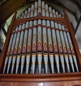 Organ pipes in St Georges